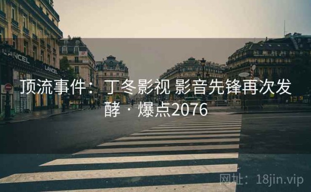 顶流事件：丁冬影视 影音先锋再次发酵 · 爆点2076